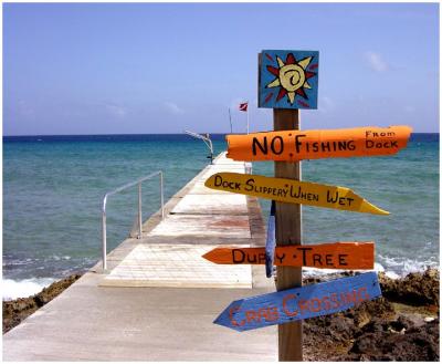 Beach Signs - Cobalt Coast in Grand Cayman
