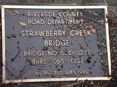 ...Strawberry Creek!