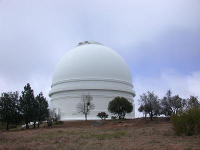 We arrive at the Palomar Observatory
