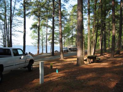 campground at Lake O' The Pines