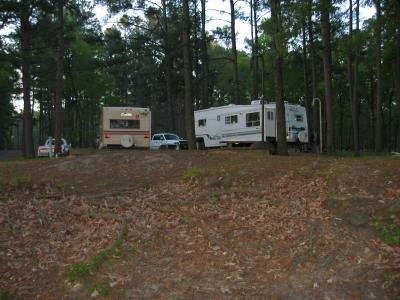 our camp setup