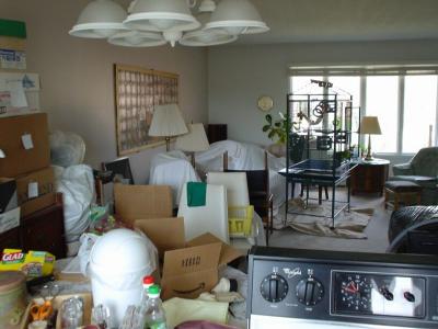 home, sweet home - what a mess!