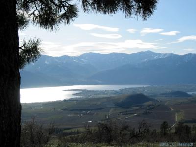 Lake Chelan from far hill