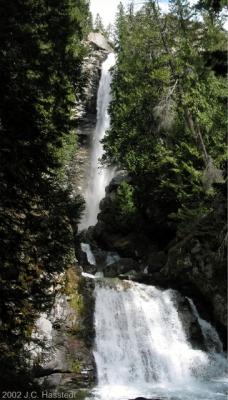 Rainbow Falls (Stitched)