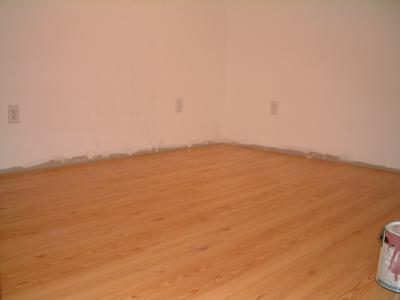 Flooring installed