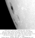 Active Region 0019 White Light, June 29, 2002