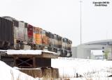 BNSF East At West Barr, CO