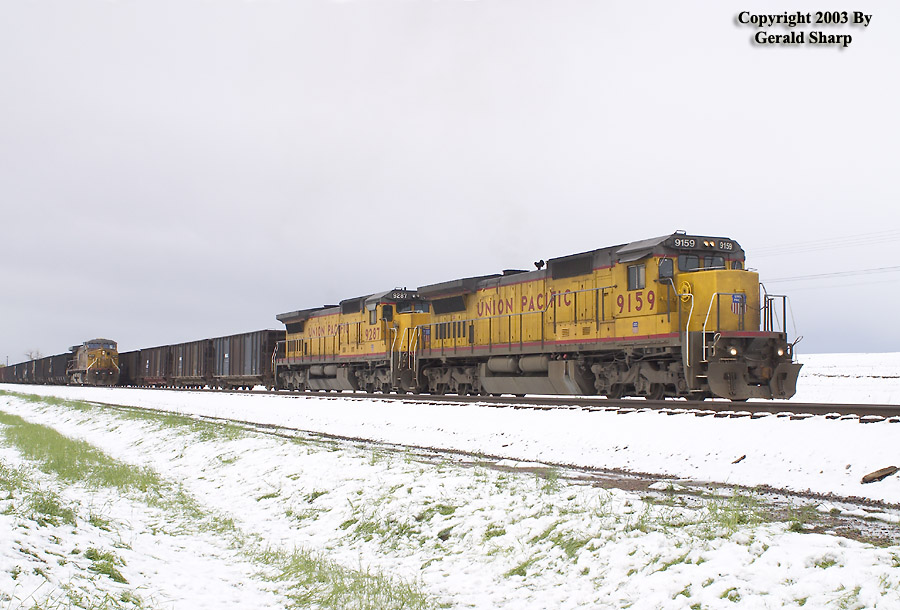 UP 9159 South At South Platteville, CO