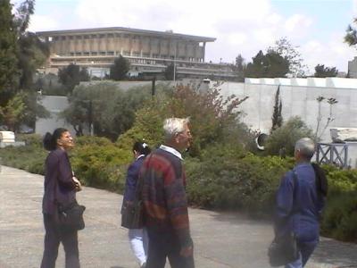 ביקור החותרים במוזיאון ישראל  ירושלים - 20.4.2003