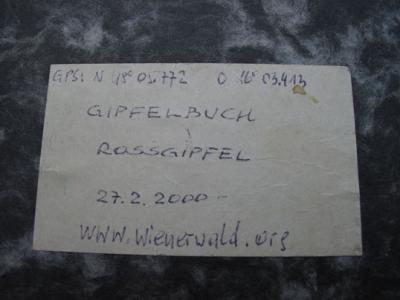 httenbuch rossgipfel