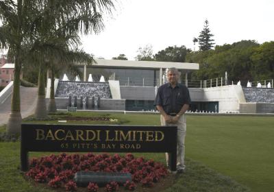 Jerry at Bacardi World Headquarters