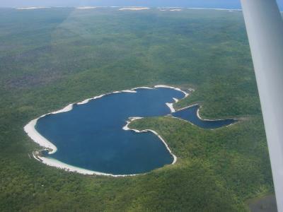 Fraser Island - scenic flight