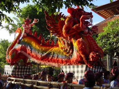 Nyepi Hindu New Year - Ogoh-Ogoh dragon