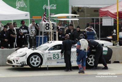 Saleen in pits