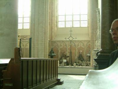 Interior Grote Kerk Dordrecht
St Stevens Chapel, dedicated to the Wool Painters guild