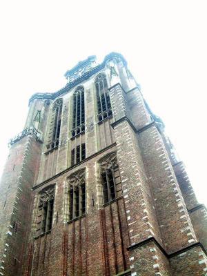 The tower of the Groet Kerk