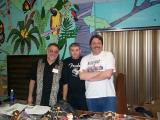 Duke Robillard, me and Gerry Beaudoin