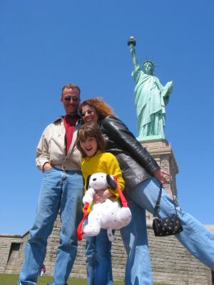 On Liberty Island