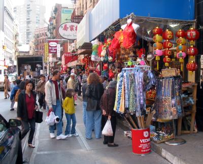 Shopping in Chinatown