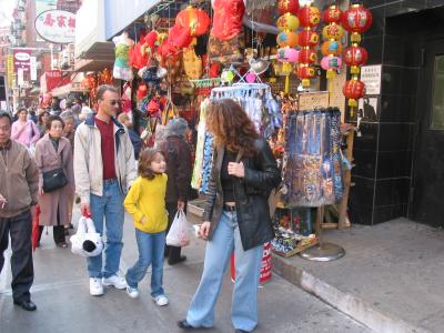 Shopping in Chinatown