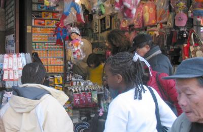 Shopping in Chinatown