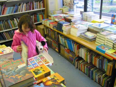 Shopping at Strand Bookstore