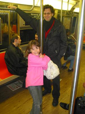 Subway to Timesquare