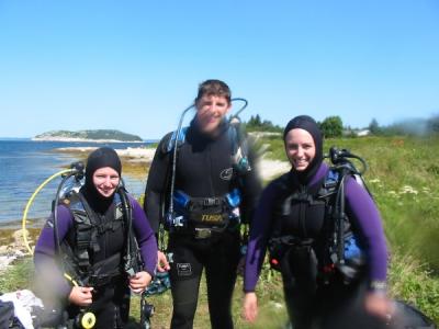 Pamela's Open Water Certification!!
