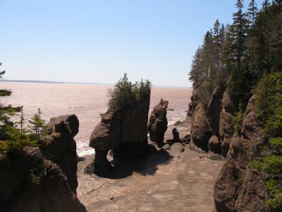 The Hopewell Rocks, Hopewell Cape, New Brunswick