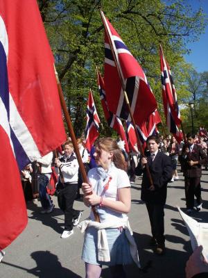 The parade of the the schools