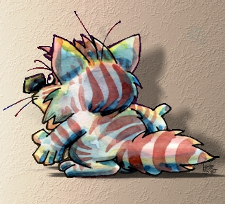 Watercolor Cat