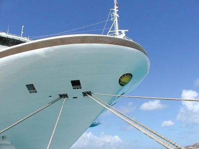 The Bow of the Golden Princess