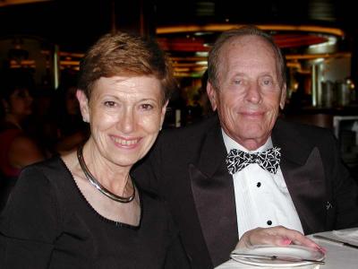Arnie and Joyce, Thurday, second formal night