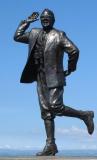 Statue of Eric Morecambe (Comedian --NOT  Prime Minister!!...)