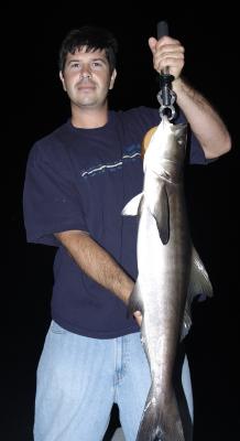 dan with 10lb cobia 04-28-03