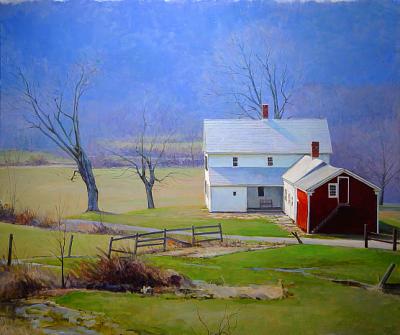 3. Early spring. 39 1/4 x 46 3/4