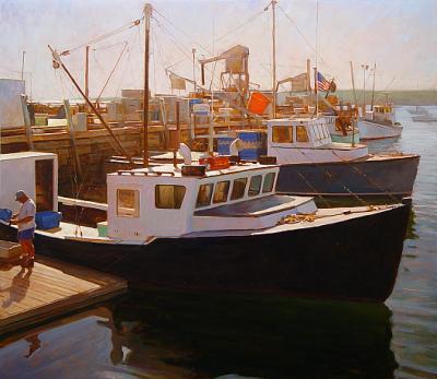 9. black water, Rockland. 24 x 27 1/2