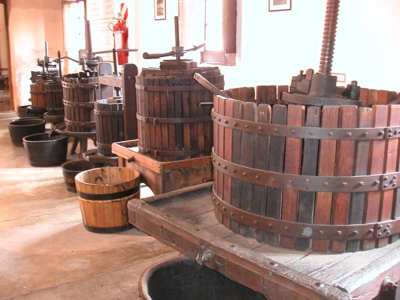 Grape presses