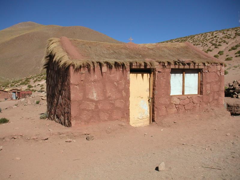 Mud brick buildings