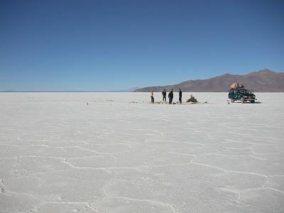 The largest salt lake in the world