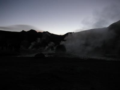 Sunrise over the mountains