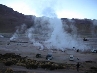 Not too many real geysers
