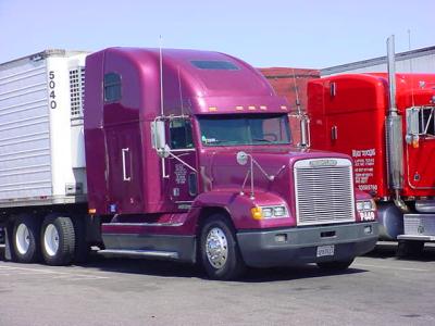 purple 5040 big rig trucker