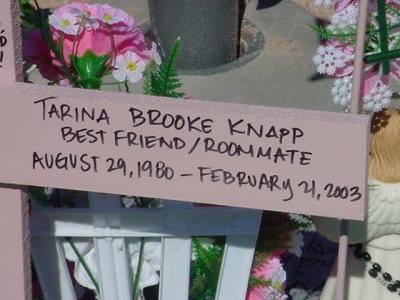 Tarina Brooke Knapp BEST FRIEND / ROOMMATE