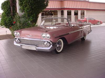 1958 Chevy convertible