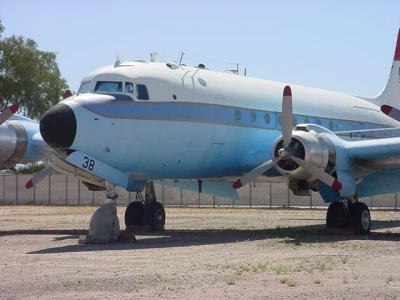 old airplane at Falcon field