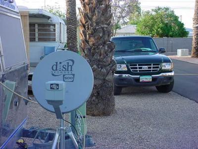 dish TV and the green truck club