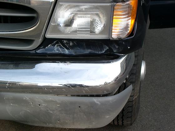 Totalled Celica versus a Dented Ford?