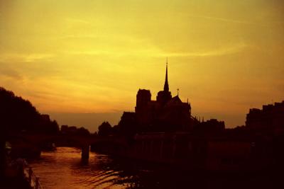 Sunset  in Seine 03