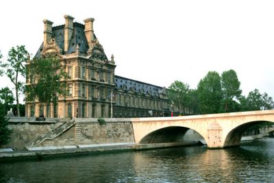 Seine and Louvre